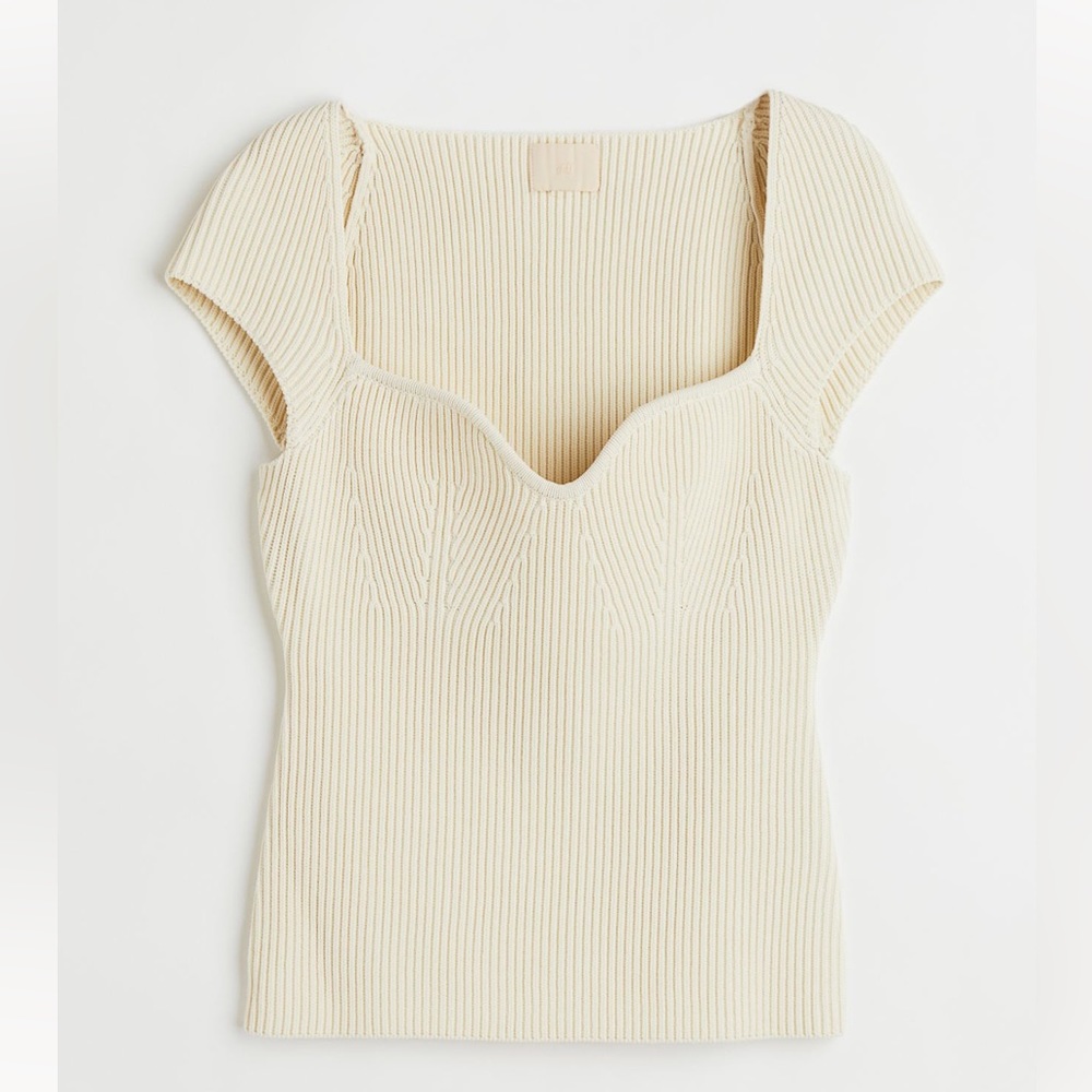 H&M Rib-knit top